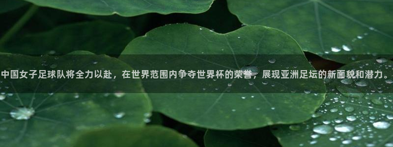 世界杯预选赛2026：中国女子足球队将全力以赴，在世界范围内争夺世界杯的荣誉，展现亚洲足坛的新面貌和潜力。